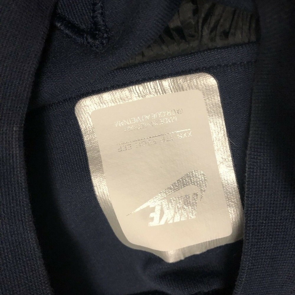 SOLD NIKE x SACAI sz XXS Sweatshirt NAVY Blue - Picture 6 of 8